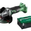 HiKOKI G18DSL2W3Z Accu Haakse Slijpmachine - 18 V / 125 Mm - Exclusief Lader En Accu's - In HSC II Koffer -Tool Verkoop 1346e57492e0c4b5f810aef7c830f9c8