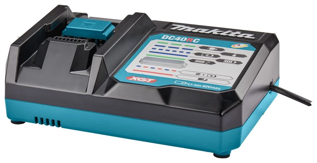 Makita DC40RC XGT 40 V Max Li-Ion Accu Lader - 191M90-3 5 Makita DC40RC XGT 40 V Max Li-Ion Accu Lader - 191M90-3 - Afbeelding 3