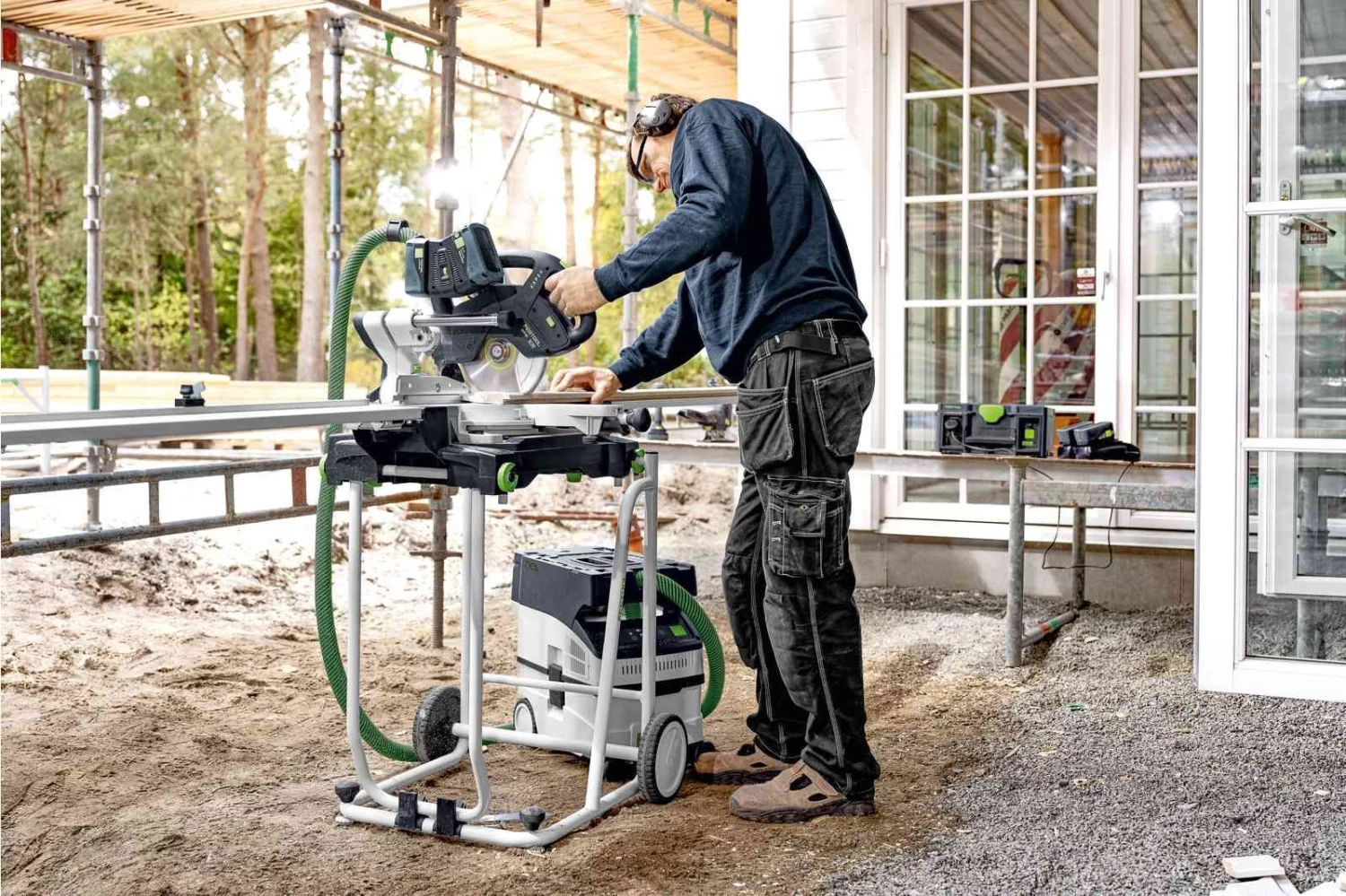 Festool CTLC MINI I-Plus 36V Li-Ion Accu Stofzuiger Set (4x 5.2Ah) - 3100L/min - L-klasse 4 Festool CTLC MINI I-Plus 36V Li-Ion Accu Stofzuiger Set (4x 5.2Ah) - 3100L/min - L-klasse - Afbeelding 2