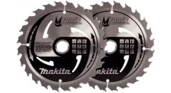 Makita Mforce Cirkelzaagblad Duopack - 165 X 20 X 24T - Hout