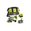 Ryobi R18AG7-140S ONE+ 18V Li-ion Accu Haakse Slijper Set (1x 4,0Ah Accu) In Tas - 125mm - Koolborstelloos - 5133004231 1 Ryobi R18AG7-140S ONE+ 18V Li-ion Accu Haakse Slijper Set (1x 4,0Ah Accu) In Tas - 125mm - Koolborstelloos - 5133004231 -Tool Verkoop 2054b2ed4d475922e68ee1fe190bf50a