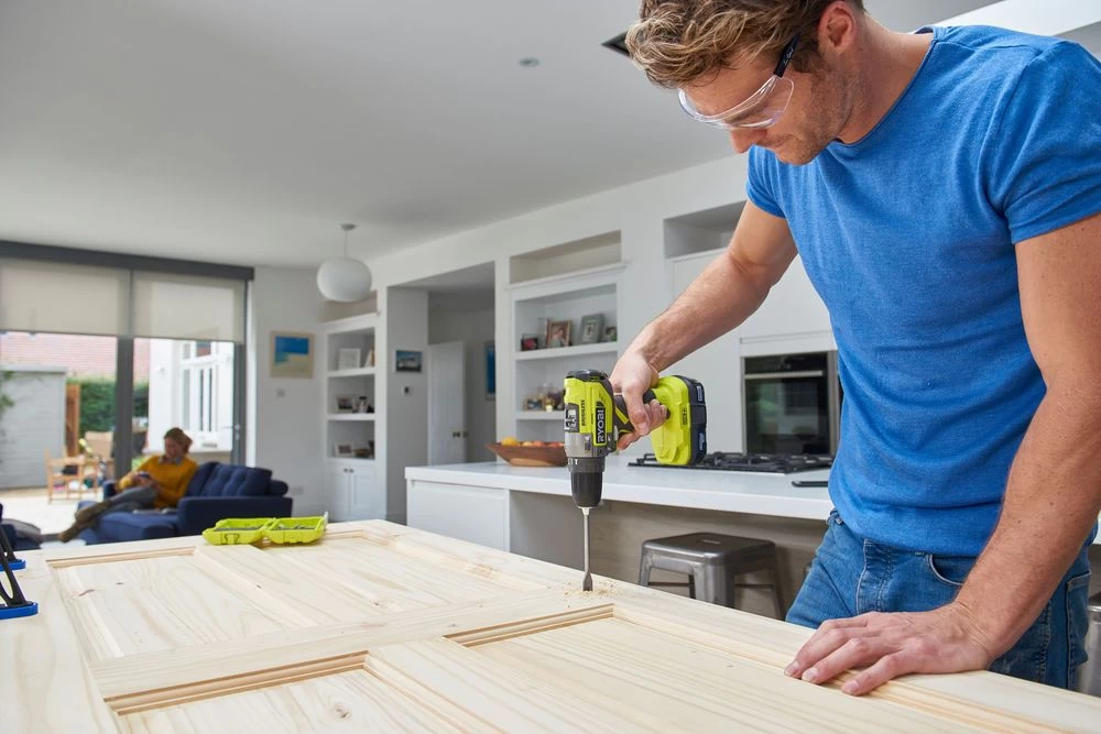 Ryobi R18PD5-220S 18V Li-Ion Accu Klopboormachine Set (2x 2.0Ah) - 50Nm - Koolborstelloos 5 Ryobi R18PD5-220S 18V Li-Ion Accu Klopboormachine Set (2x 2.0Ah) - 50Nm - Koolborstelloos - Afbeelding 3