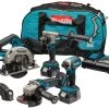 Makita DLX4156TX1 LXT 18V Li-Ion Accu Combiset (2x 5,0 Ah Accu) In Tas -Tool Verkoop 2a6ee650f5647df49205410ccb976bfd