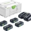 Festool SYS 18V 4x4,0/TCL 6 DUO Energieset (4x 4,0Ah) In Systainer - 577104 -Tool Verkoop 2bf9994a785ab6dd2cee424abb2fb0e5