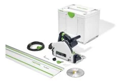 Festool TS 55 FEBQ-Plus-FS Invalcirkelzaagmachine Incl. Geleiderail In Systainer - 1200W - 160mm - 577010