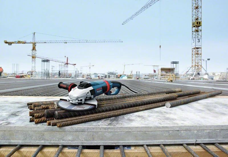 Bosch GWS 24-230 LVI Haakse Slijper In Koffer - 2400W - 230mm - 0601893H02 4 Bosch GWS 24-230 LVI Haakse Slijper In Koffer - 2400W - 230mm - 0601893H02 - Afbeelding 2