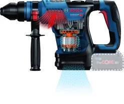 Bosch GBH 18V-34 CF 18V Li-Ion Accu BiTurbo SDS-Plus Boorhamer Set (2x 5,5Ah) In Koffer - 5,8J - Koolborstelloos - 0611914003 -Tool Verkoop 405a30a06a8f99127cbf270a0213319a