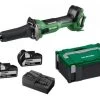 HiKOKI GP18DAWGZ Accu Rechte Slijpmachine 18V - 2x 5.0Ah Accu - 50 Mm - Kunststof Koffer -Tool Verkoop 40e17dfbcaa42b3fd96f4ec725b243e6