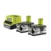 Ryobi RC18120-240 18V Li-Ion Accu Starterset (2x 4,0Ah Accu) + Lader - 5133003363 2 Ryobi RC18120-240 18V Li-Ion Accu Starterset (2x 4,0Ah Accu) + Lader - 5133003363 -Tool Verkoop 427af94c4c0af7bc6fc097118374f9c2