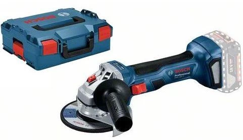 Bosch GWS 18V-7 18V Li-Ion Accu Haakse Slijper Set (2x 4,0Ah) In L-Boxx - 125mm - Koolborstelloos 4 Bosch GWS 18V-7 18V Li-Ion Accu Haakse Slijper Set (2x 4,0Ah) In L-Boxx - 125mm - Koolborstelloos - Afbeelding 2