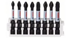 Bosch 2608522328 8 Delige Control Impact Bits - PH1/2/3 / PZ2/3