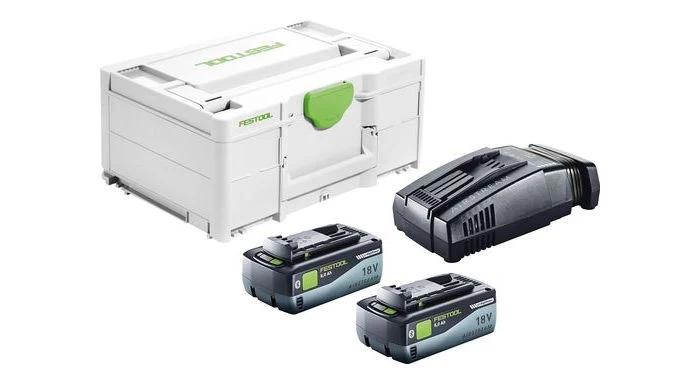 Festool SYS 18V 2x8,0/SCA16 Energieset (2x 8,0Ah) In Systainer - 577327 3 Festool SYS 18V 2x8,0/SCA16 Energieset (2x 8,0Ah) In Systainer - 577327