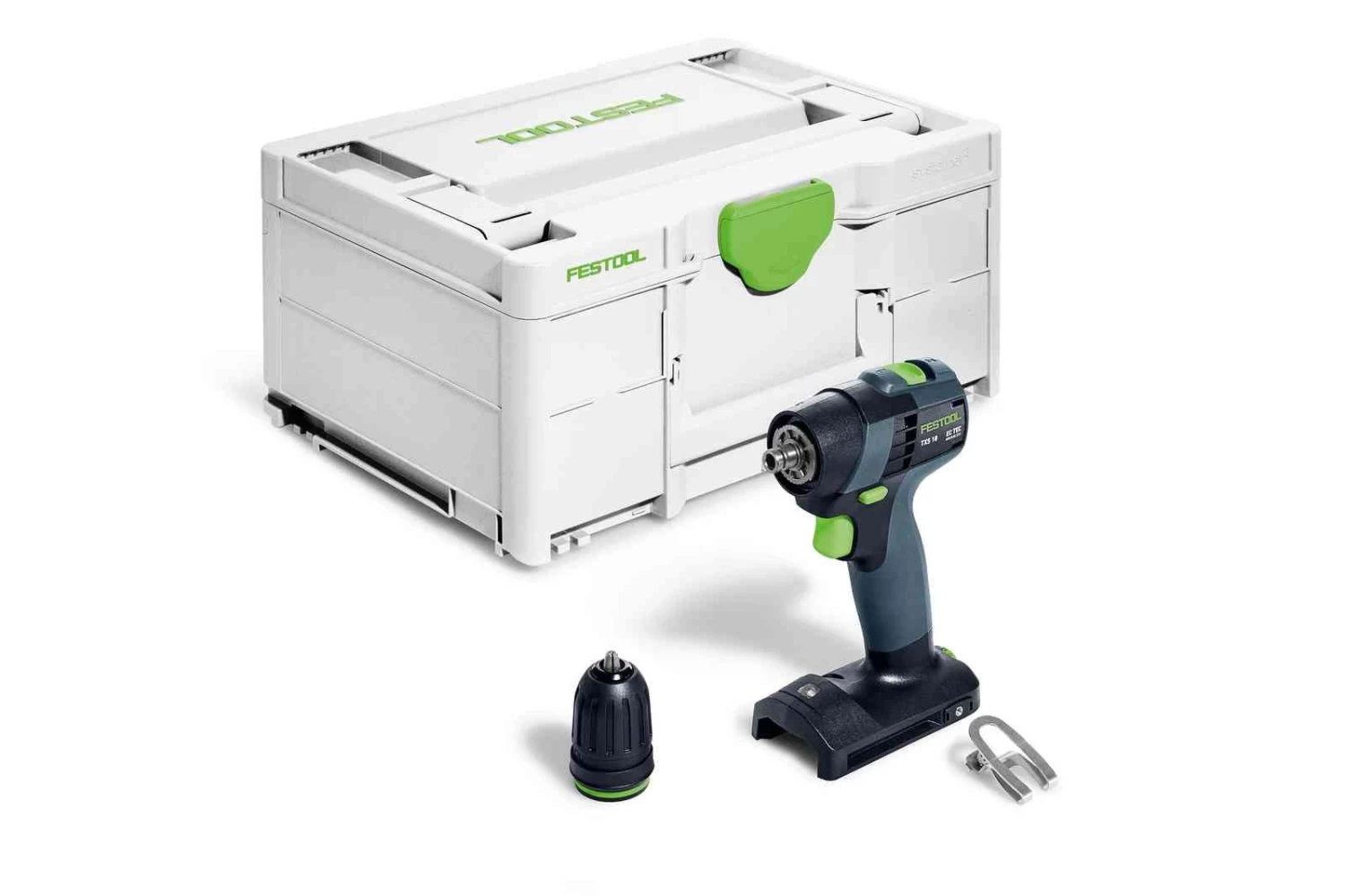 Festool TXS 18-Basic 18V Li-Ion Accu Schroefboormachine Body In Systainer - 40Nm - 576894 3 Festool TXS 18-Basic 18V Li-Ion Accu Schroefboormachine Body In Systainer - 40Nm - 576894