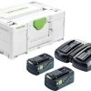 Festool SYS 18V 2x5,0/TCL 6 DUO Energieset (2x 5,0Ah) In Systainer - 577707 -Tool Verkoop 5e7e9388efef714ba89971053d6b99d1