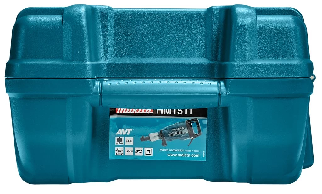 Makita HM1511 SW30 Breekhamer In Koffer - 1850W - 48,9J 18 Makita HM1511 SW30 Breekhamer In Koffer - 1850W - 48,9J - Afbeelding 16