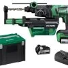 HiKOKI DH18DPCWUZ Accu Boorhamer SDS+ - 18 V / 3.2 J / 2 X 5,0 Ah In HSC IV Met Stofunit In HSC -Tool Verkoop 5ff892757d13612d916bfed251d00d1c