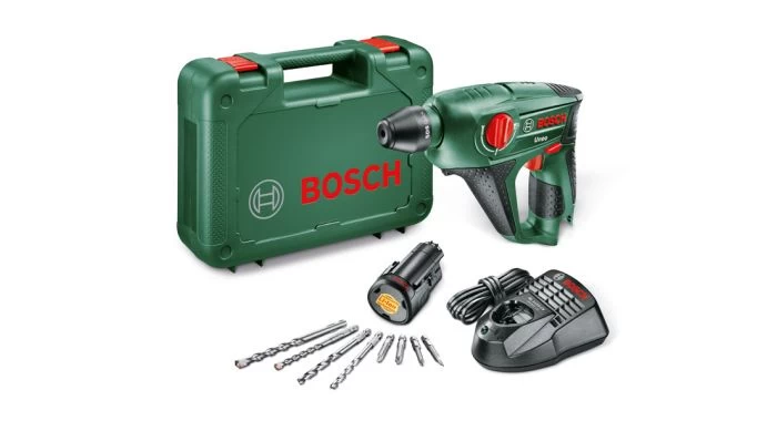 Bosch Uneo 12V Li-Ion Accu Boorhamer Set (1x 2,5Ah Accu) In Koffer - 0,5J - 060398400D 3 Bosch Uneo 12V Li-Ion Accu Boorhamer Set (1x 2,5Ah Accu) In Koffer - 0,5J - 060398400D