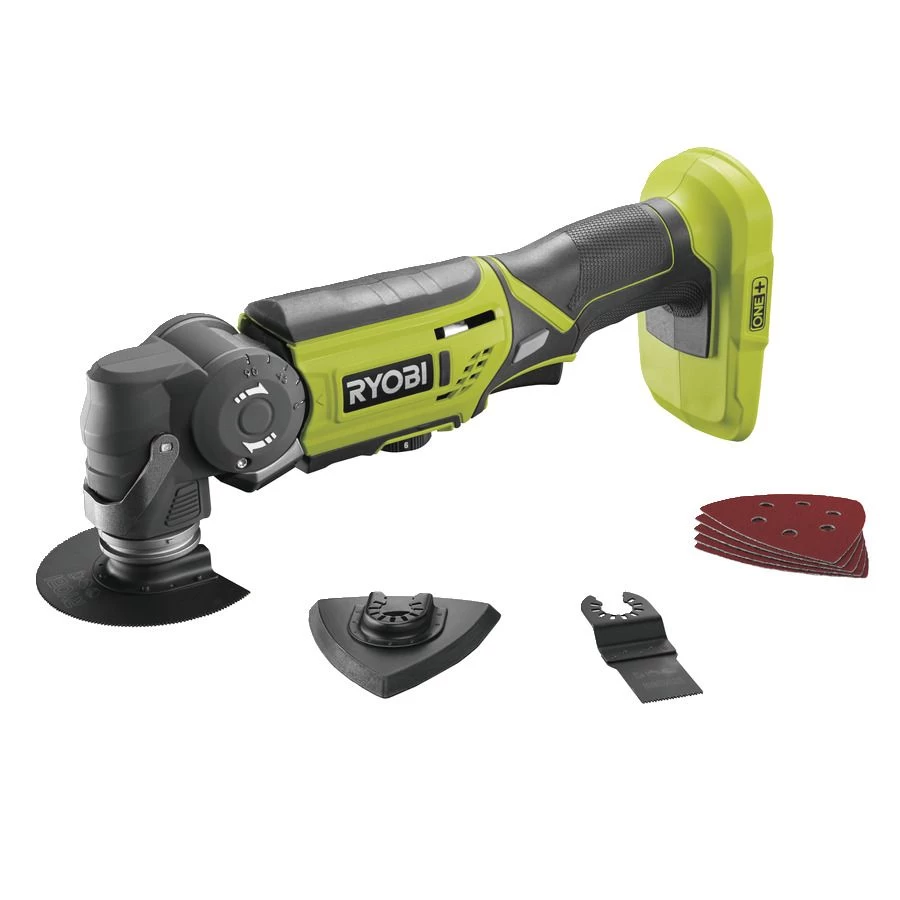 Ryobi R18MT-0 ONE+ 18V Li-Ion Accu Multitool Body Incl. Accessoires - 5133002466 3 Ryobi R18MT-0 ONE+ 18V Li-Ion Accu Multitool Body Incl. Accessoires - 5133002466