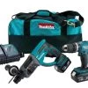 Makita DLX2025M 18V Li-Ion Accu Klopboor-/schroefmachine (DHP453) & SDS-plus Combihamer Body (DHR202) Combiset In Tas -Tool Verkoop 6a62474cf9f0baff6d63abf281d0b9f1
