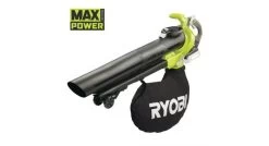 Ryobi RBV36B 36V Li-Ion Accu Bladblazer Met Zuigfunctie Body - 12,9m³/min - Koolborstelloos