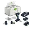 Festool TXS 18 C 3,0-Set 18V Li-Ion Accu Schroefboormachine Incl. Bitset (2x 3,0Ah) In Systainer - 40Nm - 576896 -Tool Verkoop 7a8115961d9f37d69899fee9a20d9046