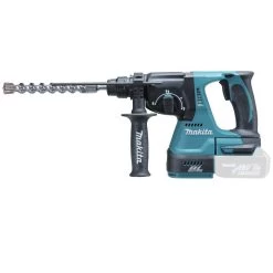 Makita DHR243Z 18V Li-Ion Accu SDS-plus Combihamer Incl. Snelspanboorkop Body - 2J - Koolborstelloos