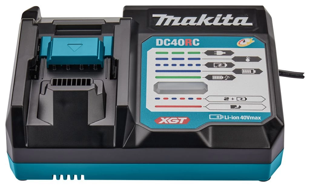 Makita DC40RC XGT 40 V Max Li-Ion Accu Lader - 191M90-3 3 Makita DC40RC XGT 40 V Max Li-Ion Accu Lader - 191M90-3