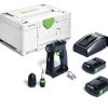 Festool CXS 18 C 3,0-Set 18V Li-Ion Accu Schroefboormachine (2x 3,0Ah) In Systainer - 40Nm - 576884
