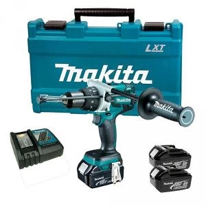Makita DHP481RFE3 18V Li-Ion Accu Klopboor-/schroefmachine Set (3x 3.0Ah Accu) In Koffer - Koolborstelloos 3 Makita DHP481RFE3 18V Li-Ion Accu Klopboor-/schroefmachine Set (3x 3.0Ah Accu) In Koffer - Koolborstelloos