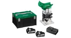 HiKOKI M1808DAWPZ Accu Kantenfreesmachine- 18 V / 2 X 5.0 Accu's / HSC III