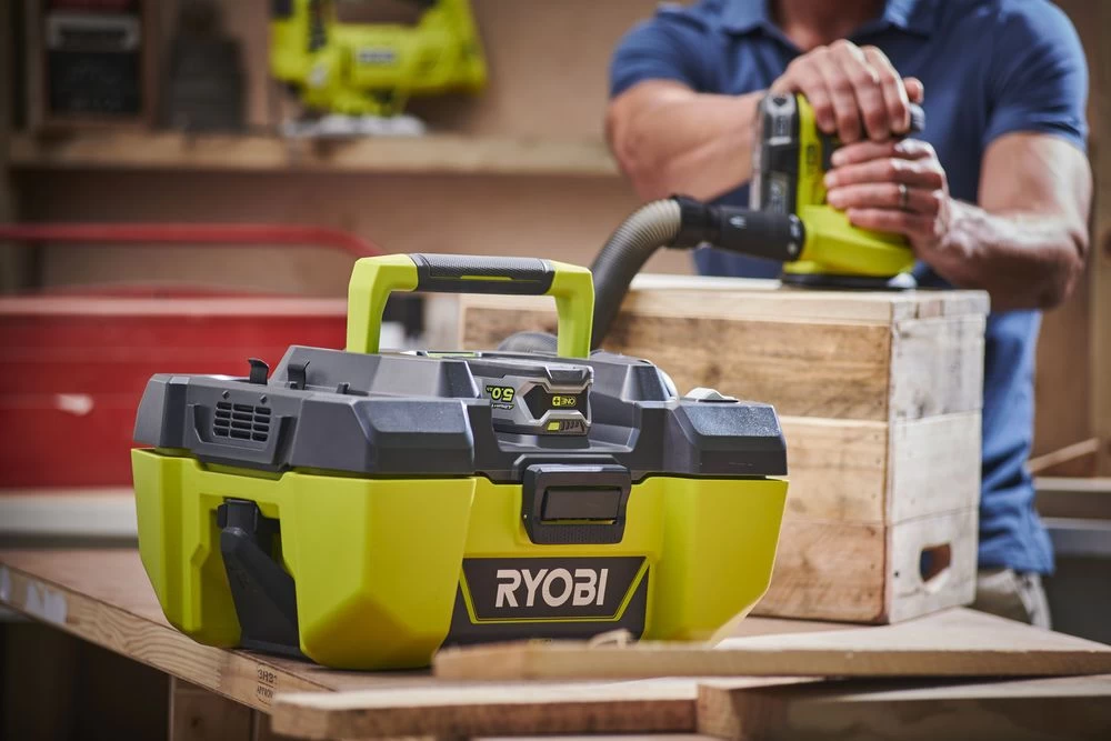 Ryobi R18PV-0 18V Li-Ion Accu Projectstofzuiger - 1400l/min - 5133003786 6 Ryobi R18PV-0 18V Li-Ion Accu Projectstofzuiger - 1400l/min - 5133003786 - Afbeelding 4