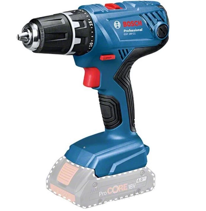 Bosch GSR 18 V-21 18V Li-Ion Accu Boor-/schroefmachine Body In L-Boxx - 06019H1009 4 Bosch GSR 18 V-21 18V Li-Ion Accu Boor-/schroefmachine Body In L-Boxx - 06019H1009 - Afbeelding 2