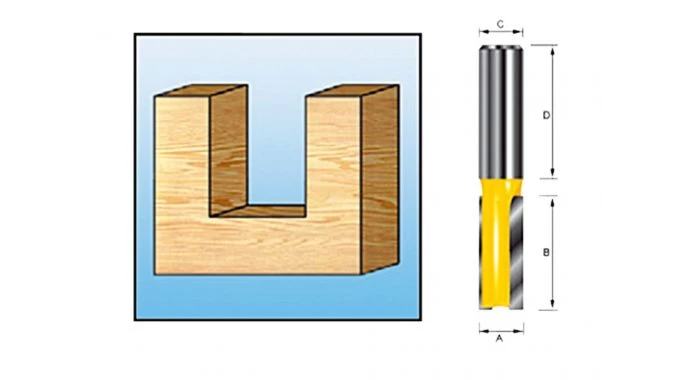 Makita D-10051 Groeffrees - 6mm - 8mm 3 Makita D-10051 Groeffrees - 6mm - 8mm