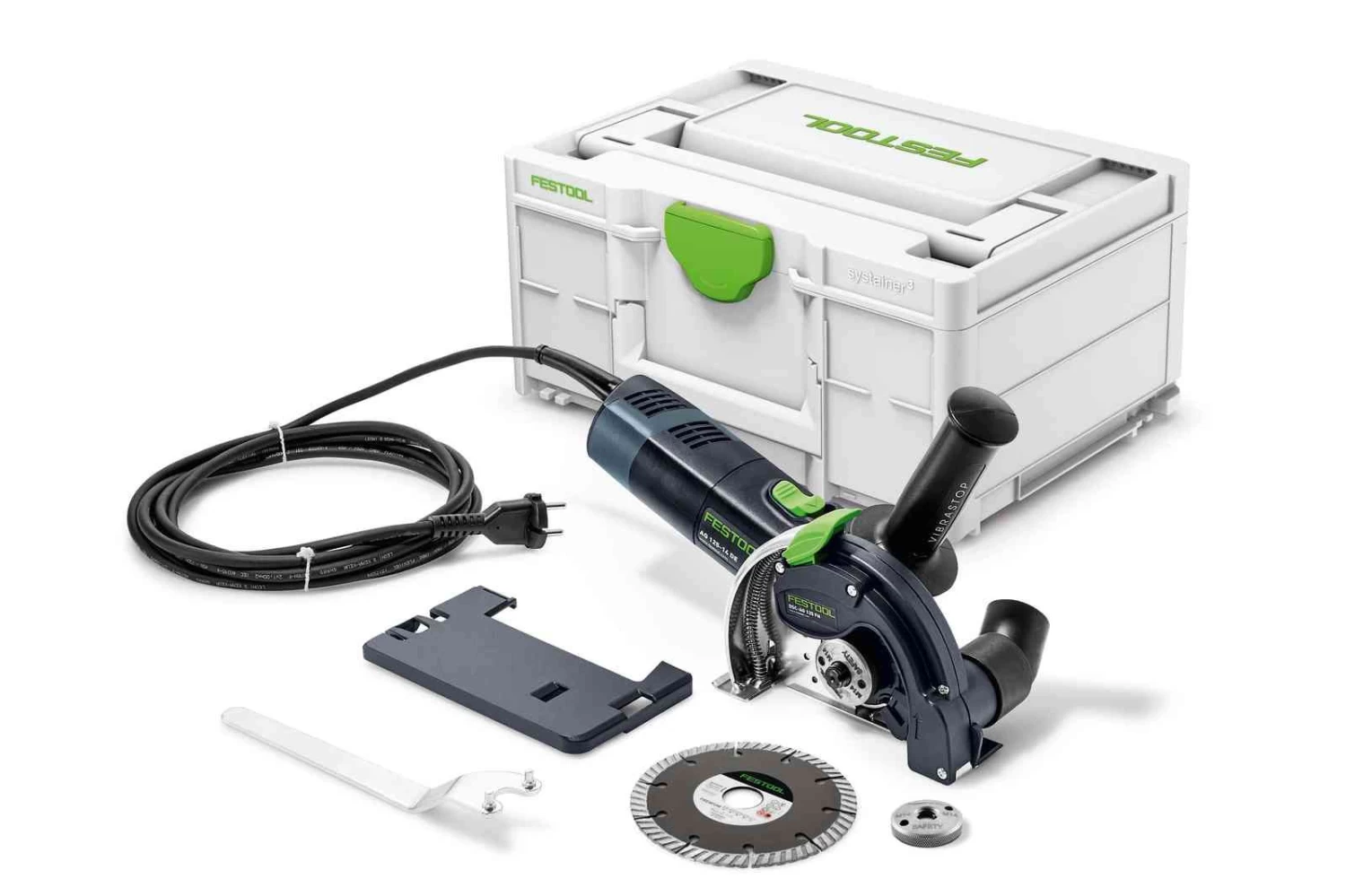 Festool DSC-AG 125 FH-Plus Haakse Slijper - 1400W - 576552 3 Festool DSC-AG 125 FH-Plus Haakse Slijper - 1400W - 576552