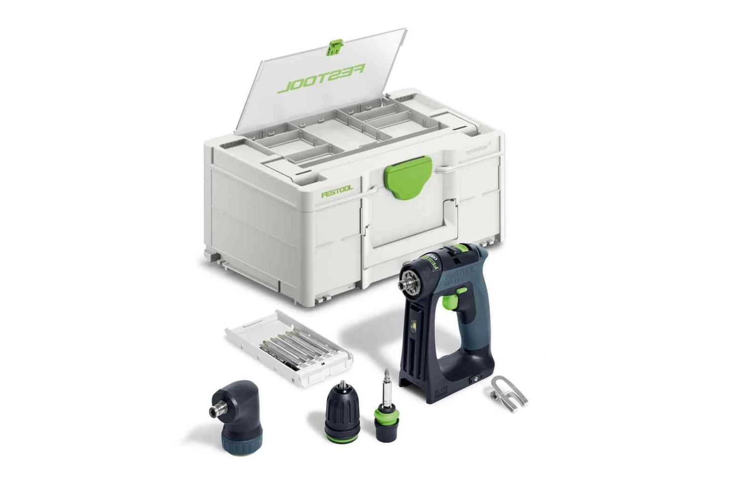 Festool CXS 18-Basic-Set 18V Li-Ion Accu Schroefboormachine Body Incl. Bitset In Systainer - 40Nm - 577333 3 Festool CXS 18-Basic-Set 18V Li-Ion Accu Schroefboormachine Body Incl. Bitset In Systainer - 40Nm - 577333