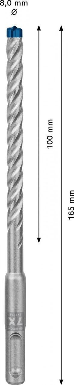 Bosch 2608900183 EXPERT Hamerboor SDS Plus-7X 30st 8x100x165mm -Tool Verkoop 9994f523c3b2e824c4b70a0b959d5611