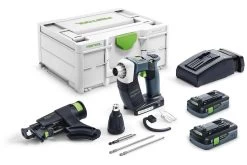 Festool DURADRIVE DWC 18-2500 HPC4,0 I-Plus 18V Li-Ion Accu Bandschroefmachine Set (2x4,0Ah) In Systainer - 18Nm - 55mm - Koolborstelloos - 576498 11 Festool DURADRIVE DWC 18-2500 HPC4,0 I-Plus 18V Li-Ion Accu Bandschroefmachine Set (2x4,0Ah) In Systainer - 18Nm - 55mm - Koolborstelloos - 576498 -Tool Verkoop 99dbe45281e4664b796fe71da8c399d8
