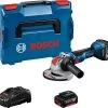 Bosch GWX 18V-10 18V Li-ion Accu Haakse Slijper Set (2x 5.0 Ah) In L-Boxx - 125 Mm - Koolborstelloos 1 Bosch GWX 18V-10 18V Li-ion Accu Haakse Slijper Set (2x 5.0 Ah) In L-Boxx - 125 Mm - Koolborstelloos -Tool Verkoop 9df1ccce70af8d77f34c598ebf3da2e1