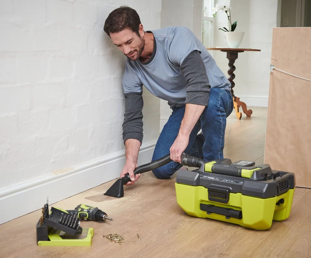 Ryobi R18PV-0 18V Li-Ion Accu Projectstofzuiger - 1400l/min - 5133003786 4 Ryobi R18PV-0 18V Li-Ion Accu Projectstofzuiger - 1400l/min - 5133003786 - Afbeelding 2