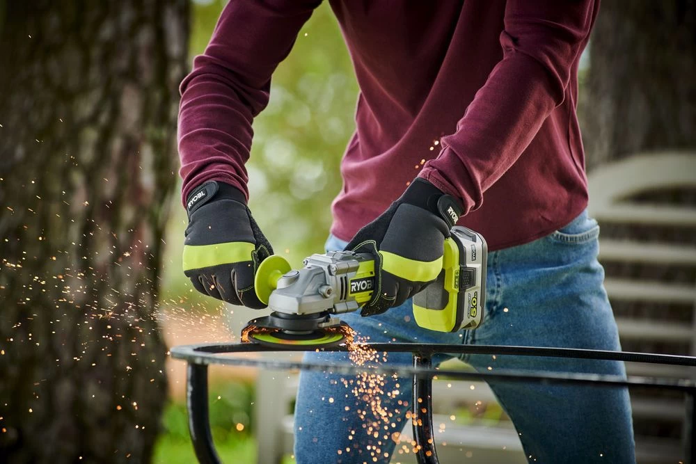 Ryobi R18AG7-0 ONE+ 18V Li-Ion Accu Haakse Slijper Body - 125mm - Koolborstelloos - 5133002852 6 Ryobi R18AG7-0 ONE+ 18V Li-Ion Accu Haakse Slijper Body - 125mm - Koolborstelloos - 5133002852 - Afbeelding 4