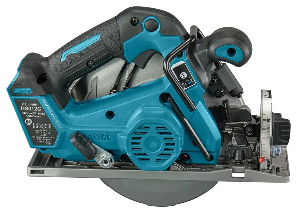 Makita HS012GZ XGT 40 V Max Li-Ion Accu Cirkelzaag Body - 165 Mm 6 Makita HS012GZ XGT 40 V Max Li-Ion Accu Cirkelzaag Body - 165 Mm - Afbeelding 4