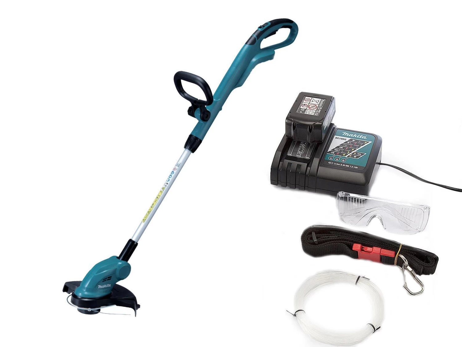 Makita DUR181RM 18V Li-Ion Accu Grastrimmer Set (1x 4.0Ah Accu) - 26cm 3 Makita DUR181RM 18V Li-Ion Accu Grastrimmer Set (1x 4.0Ah Accu) - 26cm