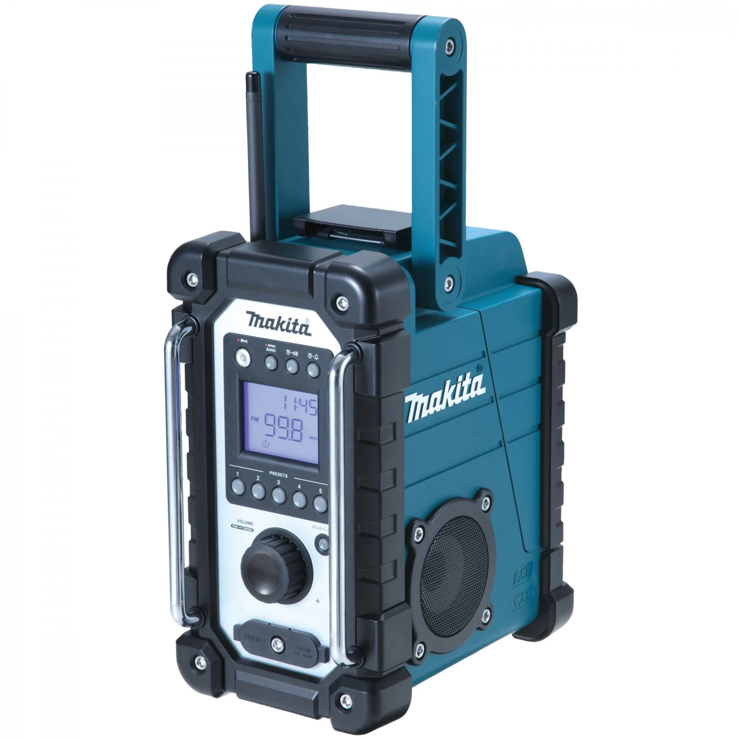 Makita DMR107 7.2-18V Li-Ion Accu Bouwradio - Werkt Op Netstroom & Accu 3 Makita DMR107 7.2-18V Li-Ion Accu Bouwradio - Werkt Op Netstroom & Accu