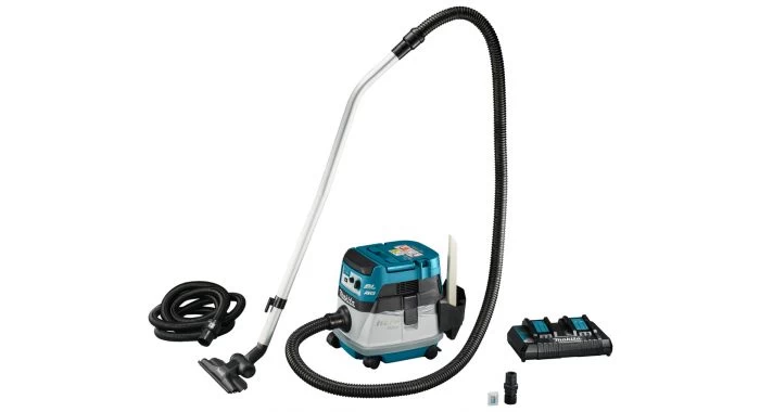 Makita DVC867LTX4 LXT 2x18V Li-ion Accu Stofzuiger Set (2x 5,0 Ah) 3 Makita DVC867LTX4 LXT 2x18V Li-ion Accu Stofzuiger Set (2x 5,0 Ah)