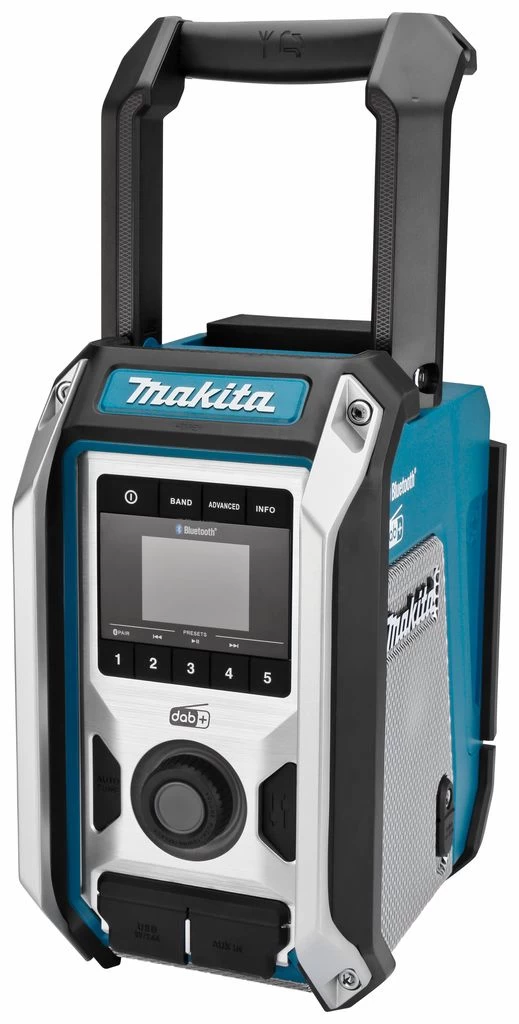 Makita DMR115 10,8-18V Li-Ion Accu Bouwradio - DAB+ - Bluetooth - Werkt Op Netstroom & Accu 3 Makita DMR115 10,8-18V Li-Ion Accu Bouwradio - DAB+ - Bluetooth - Werkt Op Netstroom & Accu