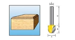 Makita D-10659 Afkantfrees - 30° - 8mm