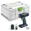 Festool T 18+3-Basic 18V Li-Ion Accu Schroefboormachine Body In Systainer - 45Nm - 35mm - Koolborstelloos - 576448 -Tool Verkoop c36e7d2152d6a8abaf427c25f349d195