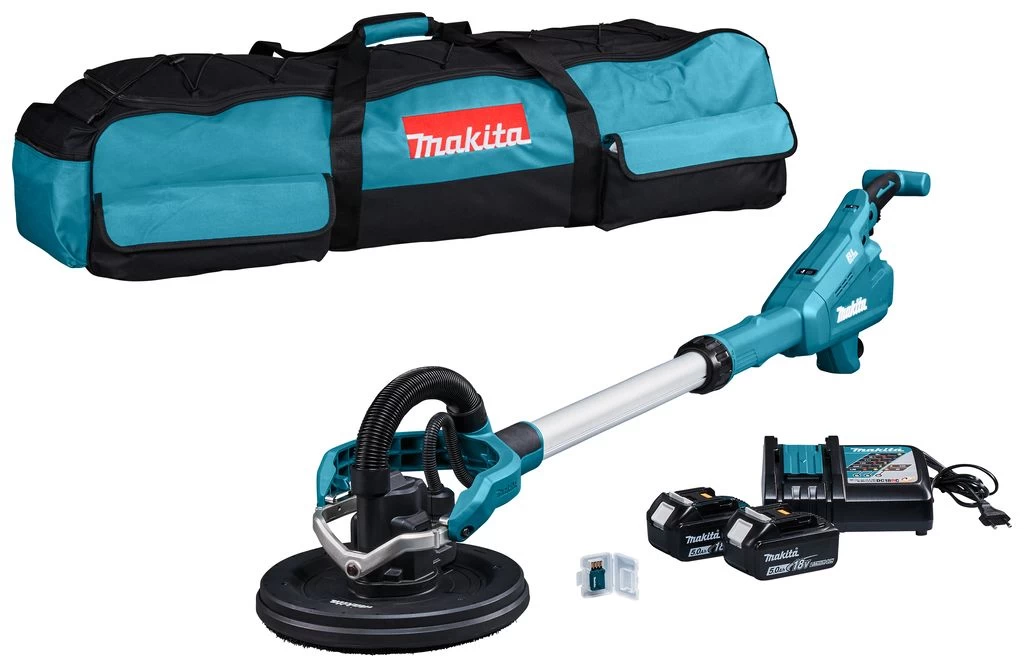 Makita DSL801RTEU 18V Li-ion Accu Langnek Schuurmachine Set (2x5.0Ah) 3 Makita DSL801RTEU 18V Li-ion Accu Langnek Schuurmachine Set (2x5.0Ah)