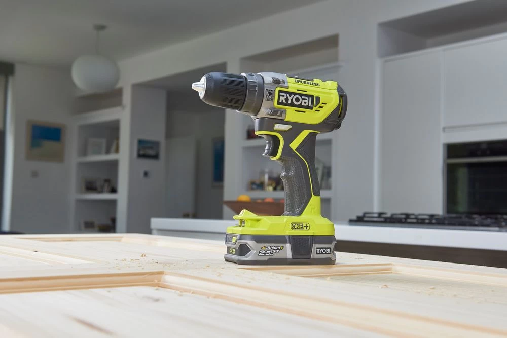 Ryobi R18PD5-220S 18V Li-Ion Accu Klopboormachine Set (2x 2.0Ah) - 50Nm - Koolborstelloos 4 Ryobi R18PD5-220S 18V Li-Ion Accu Klopboormachine Set (2x 2.0Ah) - 50Nm - Koolborstelloos - Afbeelding 2