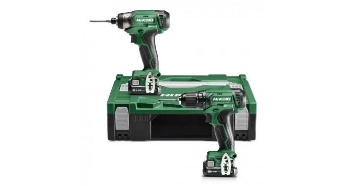 HiKOKI KC12DAWAZ 12V Li-Ion Accu Boor-/schroefmachine & Slagschroevendraaier Set (2x 2,5Ah) In HSC 3 HiKOKI KC12DAWAZ 12V Li-Ion Accu Boor-/schroefmachine & Slagschroevendraaier Set (2x 2,5Ah) In HSC